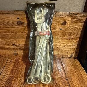 SEARS Craftsman Vintage 7 Piece Combo Wrench Set “Supertuff” Steel Forged USA